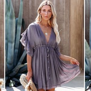 VICI Button Down Dress